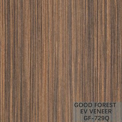 القشرة الهندسية Wenge Lati Wood Top A / B Grade حسب الطلب