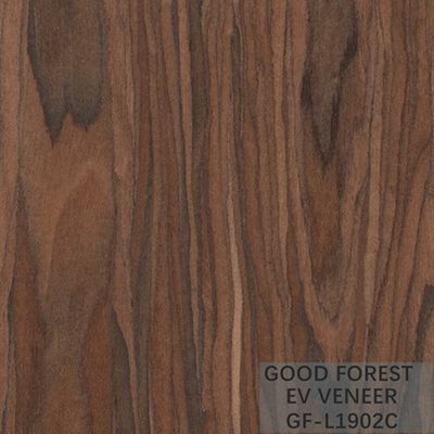 أعيد تشكيلها هندسياً مخصص القشرة الخشبية Padauk الزخرفية