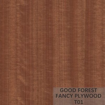 Makore يتوهم الخشب الرقائقي المجلس القشرة Sapele Mahogany Plywood حسب الطلب