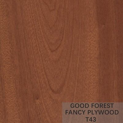 Makore يتوهم الخشب الرقائقي المجلس القشرة Sapele Mahogany Plywood حسب الطلب