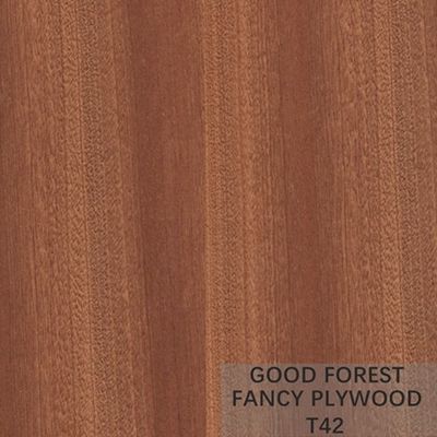 Makore يتوهم الخشب الرقائقي المجلس القشرة Sapele Mahogany Plywood حسب الطلب