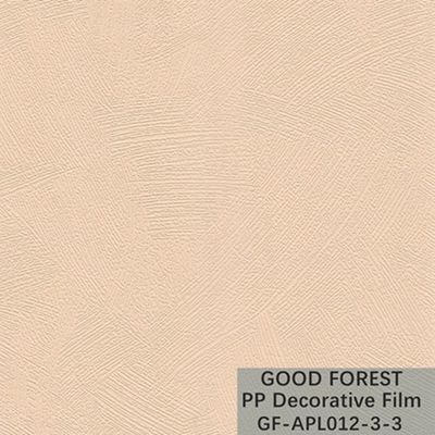ODM PP فيلم زخرفي Diatom Grain لون نقي نوع سلسلة حسب الطلب