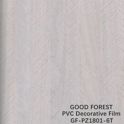 فيلم PVC الزخرفية للأثاث قماش الحبوب نوع التدفق الجيد