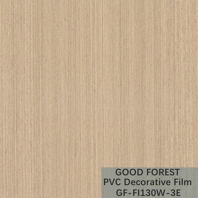 OEM الحبوب الخشب PVC فيلم نفطة الزخرفية ضوء نوع اللون الأصفر