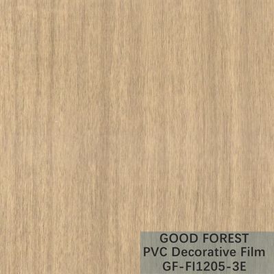 OEM الحبوب الخشب PVC فيلم نفطة الزخرفية ضوء نوع اللون الأصفر