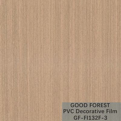 OEM الحبوب الخشب PVC فيلم نفطة الزخرفية ضوء نوع اللون الأصفر