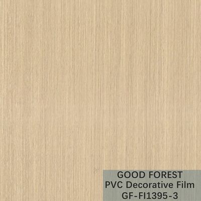 OEM الحبوب الخشب PVC فيلم نفطة الزخرفية ضوء نوع اللون الأصفر