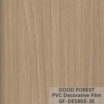 Flowability PVC الزخرفية فيلم مقاومة للخدش الحبوب الخشبية