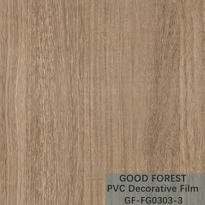 Flowability PVC الزخرفية فيلم مقاومة للخدش الحبوب الخشبية