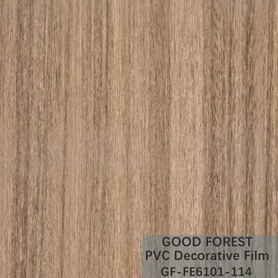 Flowability PVC الزخرفية فيلم مقاومة للخدش الحبوب الخشبية