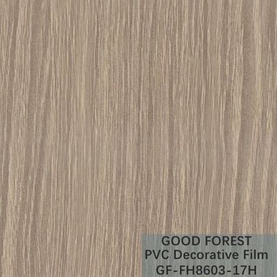 فيلم المرور PVC الزخرفية 0.25 - 0.60 مم سمك الحبوب الخشبية