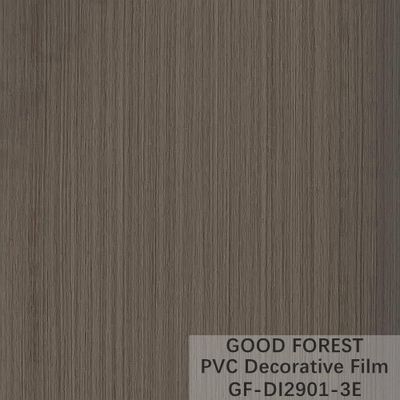 فيلم ديكور PVC التقسيم 0.25 مم - 0.60 مم سماكة اللون الرمادي الداكن