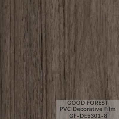 فيلم ديكور PVC التقسيم 0.25 مم - 0.60 مم سماكة اللون الرمادي الداكن