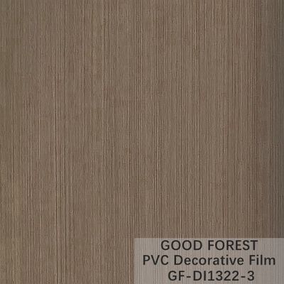 فيلم ديكور PVC التقسيم 0.25 مم - 0.60 مم سماكة اللون الرمادي الداكن