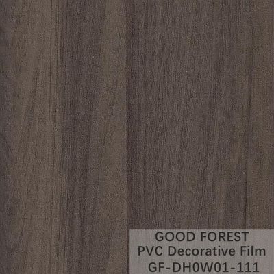 فيلم ديكور PVC التقسيم 0.25 مم - 0.60 مم سماكة اللون الرمادي الداكن