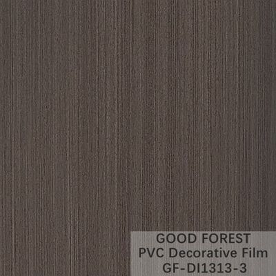 فيلم ديكور PVC التقسيم 0.25 مم - 0.60 مم سماكة اللون الرمادي الداكن