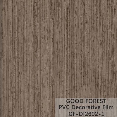 فيلم ديكور PVC التقسيم 0.25 مم - 0.60 مم سماكة اللون الرمادي الداكن