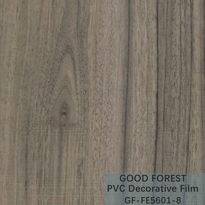 فيلم ديكور PVC التقسيم 0.25 مم - 0.60 مم سماكة اللون الرمادي الداكن