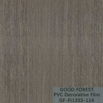 فيلم ديكور PVC التقسيم 0.25 مم - 0.60 مم سماكة اللون الرمادي الداكن