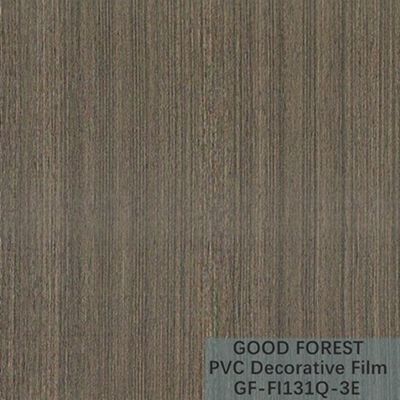 فيلم ديكور PVC التقسيم 0.25 مم - 0.60 مم سماكة اللون الرمادي الداكن