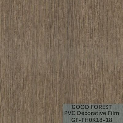 فيلم ديكور PVC التقسيم 0.25 مم - 0.60 مم سماكة اللون الرمادي الداكن