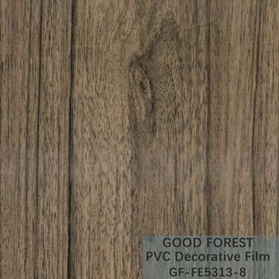 فيلم ديكور PVC التقسيم 0.25 مم - 0.60 مم سماكة اللون الرمادي الداكن