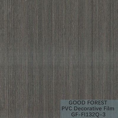 فيلم ديكور PVC التقسيم 0.25 مم - 0.60 مم سماكة اللون الرمادي الداكن