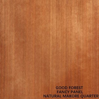 قاعدة MDF / لوح خشب مضغوط / لوح حبيبي قائم على لوحة Makore قشرة خشبية 2440x1220mm