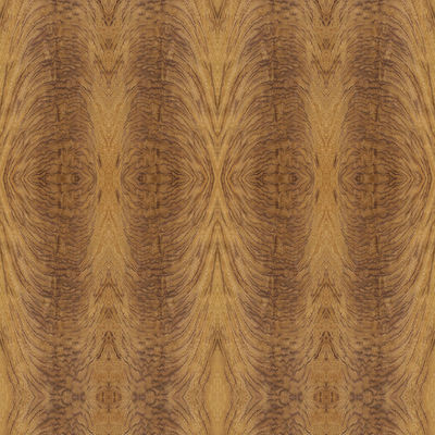 خصيصًا Cerejeira Tiger Crotch Wood قشرة 2440x1220 2745mm للفنادق