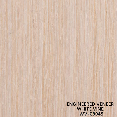 الصفحة الخشبية المهندسية 904S/905S الصفحة الحبوب المستقيمة White Vine E0/E1 Grade 2050-3200mm للخشب المقلق الرائع