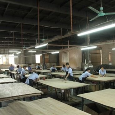 القشرة السوداء الخشبية الهندسية القشرة الشبكة نسيج الباب الخشبية الحديثة التصميم 0.18-1.8mm