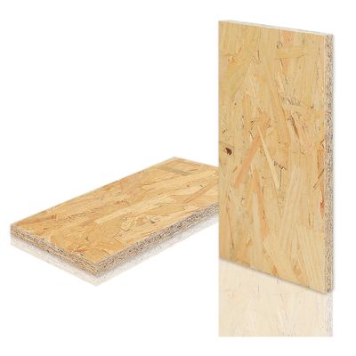 Radiata Pine Oriented Strand Board Osb4 2440*1220*18mm Can Be Customsized For Exterior Wall And Roof Panel ويمكن تخصيصها للجدار والسقف الخارجي