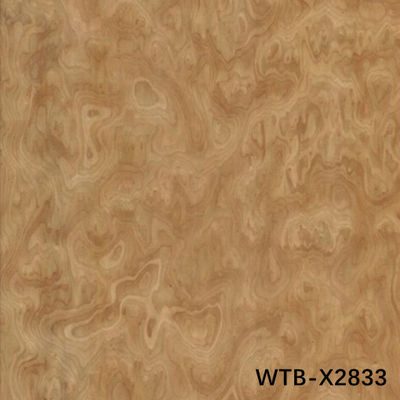 الخشب المتعدد القشرة الجوز WTB-X2833 سمك 0.45mm مخصصة لتزيين الفنادق