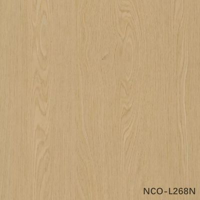 تصميم جديد من الصينية الهندسية خشب البلوط الصفيحة NCO-L891N/L268N 0.3mm Fleeced مرة أخرى لوجه مجلس الوزراء