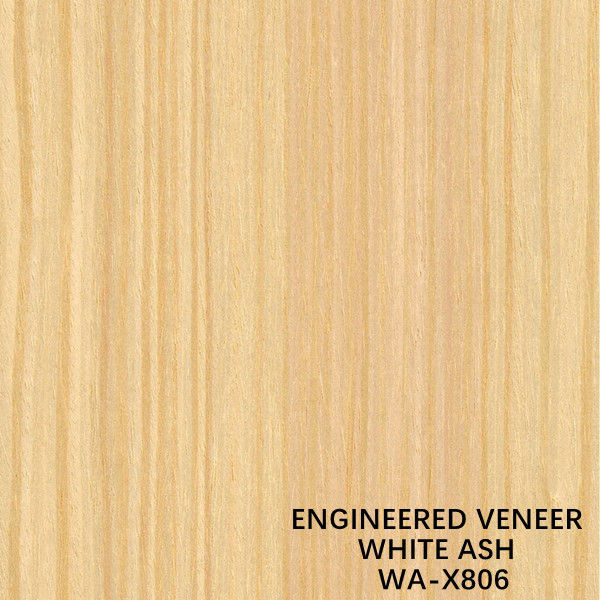 المعاد تشكيلها الزخرفية قشرة خشب الرماد الطبيعي WA-X806 Fineline Grain الحرف اليدوية