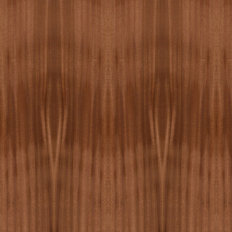 E1 لوح خشب رقائقي فاخر 2440 * 1220 مم ربع قشرة خشب ماهوجني طبيعي للأبواب الداخلية