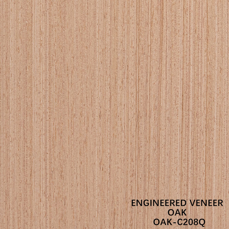 الخشب الأمريكي الهندسي الخشب المزخرفة ربع قطع 0.5mm سمك للباب والخزانة وجه OAK-208Q / 373S / 1092S / 1103S / 1188C