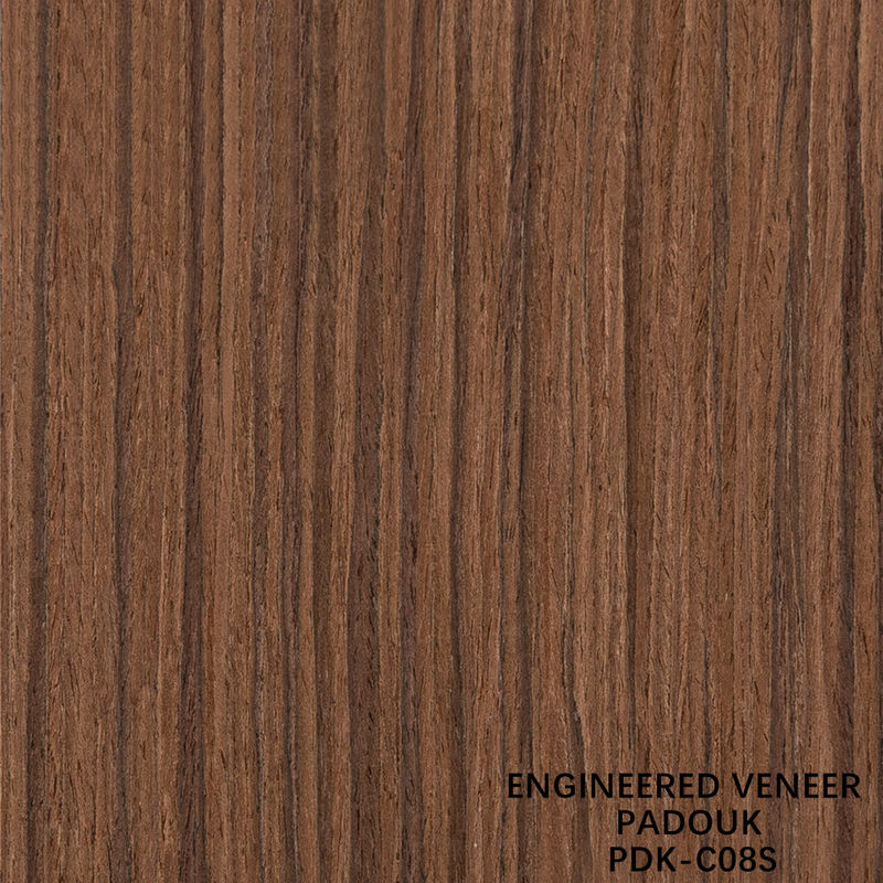 المهندسة الفاخرة الخشب الفنير من جبونغ سمك 0.18-0.6mm لديكور الفندق يمكن تخصيصها