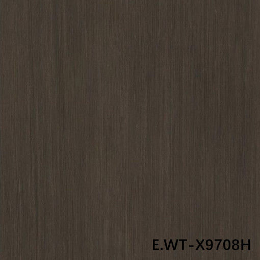 طلاء الخشب الهندسي الرفيع المستوى الجوز الأوروبي E.WT-X9708H حبوب مستقيمة بنية 2500mm للخزانة وجه الصين المصنع