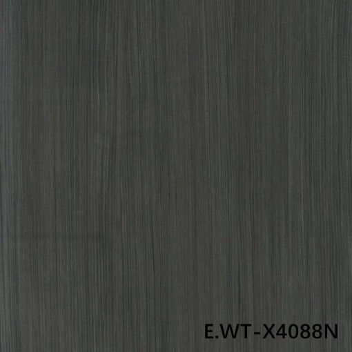 طلاء الخشب الهندسي الراقي الخوخ الأوروبي E.WT-X4088N ربع قطع مستقيم بني داكن E0 الدرجة لمصنع الخزانات