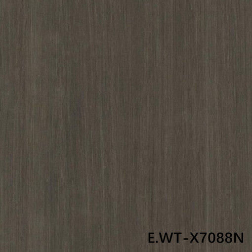 طلاء الخشب الهندسي الرفيع المستوى الجوز الأوروبي E.WT-X7088N ربع قطع مستقيم لون داكن 2050mm الطول للخزانة