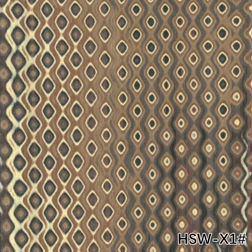 الخشب المتجدد الرفيع الجودة الخشب الرقاعي المجوف الخشب HSW-X1# النسيج غير المنتظم 3100mm لمصنع ديكور الفنادق