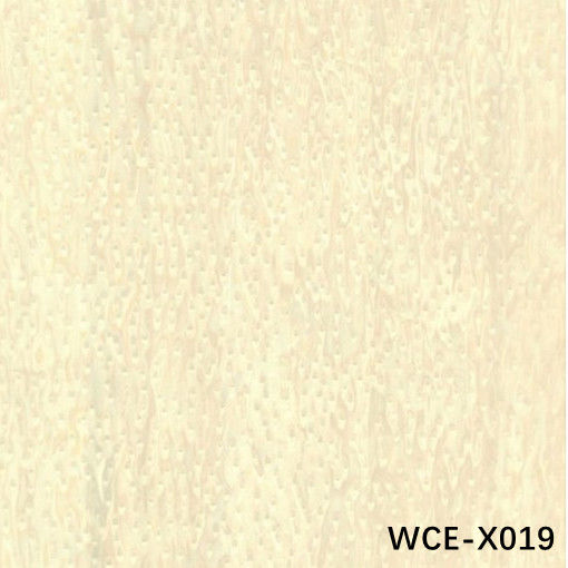 عين القطة البيضاء WCE-X019 نسيج غير منتظم التجهيز الخشبي 0.15-0.55mm للسيارات الداخلية
