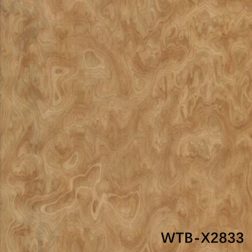 الخشب المتعدد القشرة الجوز WTB-X2833 سمك 0.45mm مخصصة لتزيين الفنادق