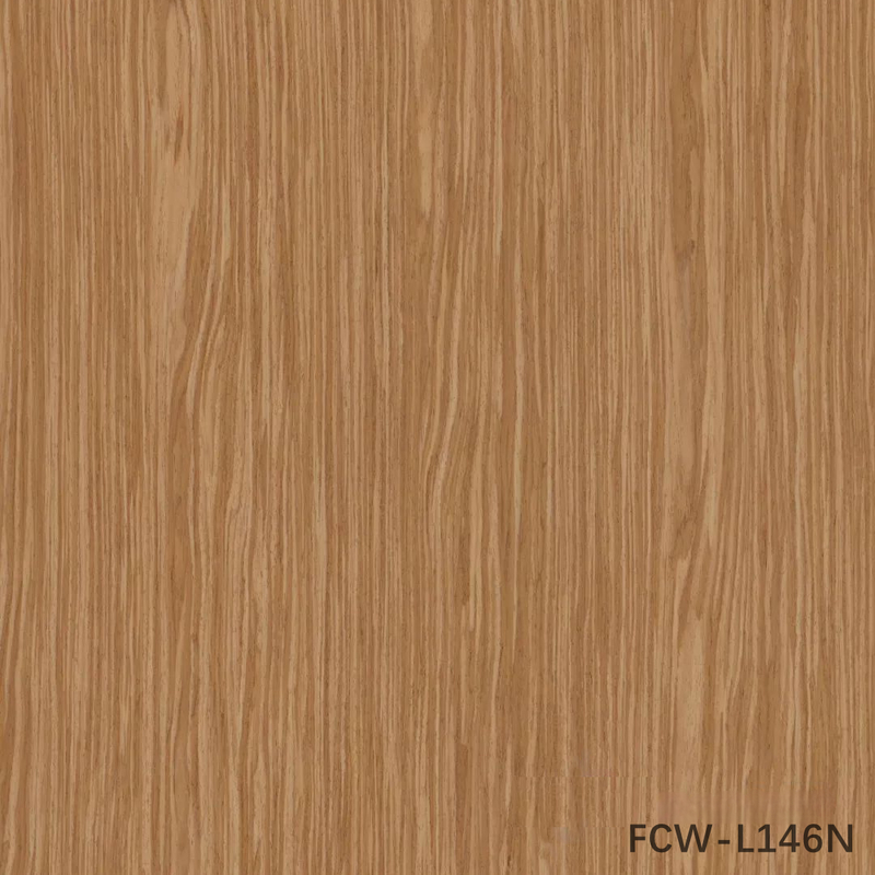 تصميم جديد للفنير الاصطناعي من خشب الأرز FCW-L146N / L246C تقنيات قطع الشرائح 2 * 8 بوصة لوجه مجلس الوزراء