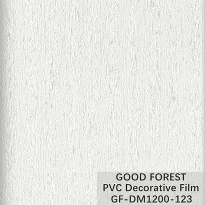 فيلم PVC الزخرفية للأثاث قماش الحبوب نوع التدفق الجيد