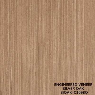 الخشب المهندسية القشرة ربع قطع من ورق البلوط الفضي سمك 0.4 ملم للوحة المجلس SOAK-1098Q/1157Q/1235Q/1260Q/1376Q