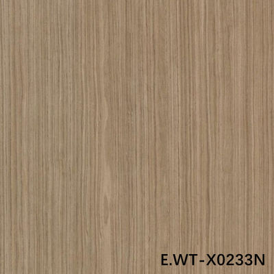 الصفيحة الخشبية الهندسية عالية الجودة الجوز الأوروبي E.WT-X0233N ربع البني المستقيم 0.3mm للخشب المقلد الفاخر الصين OEM