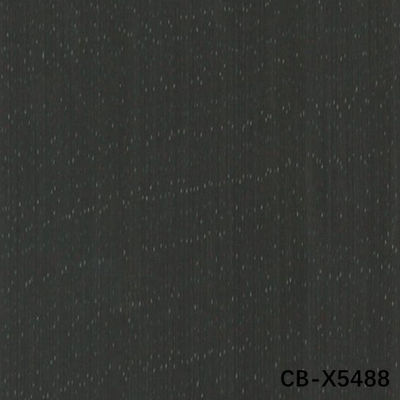 طلاء الخشب الهندسي الرفيع المستوى الخشب الملون CB-X5488 الأسود 1.8mm لألواح الخشب الجدار E1/E0 الصين المصنع
