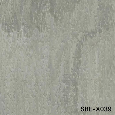 اللون الرمادي 0.30mm سمك التشطيب الخشبي الهندسي لأبواب الداخلية SBE-X039